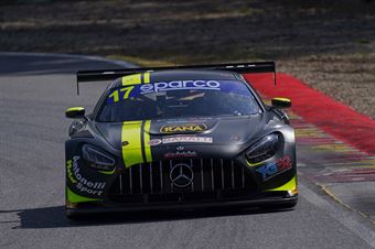 Scholze Florian Galbiati Kikko, Mercedes AMG GT3 PRO AM Antonelli Motorsport #17 , CAMPIONATO ITALIANO GRAN TURISMO
