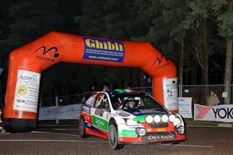 Luigi Fontana, Roberto Mometti (Ford Focus WRC #7, Bluthunder Racing), TROFEO RALLY ASFALTO E COPPA ITALIA
