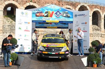 Ivan Ferrarotti, Manuel Fenoli (Renault Clio R3C, #20 Best Racing Team);, CAMPIONATO ITALIANO ASSOLUTO RALLY SPARCO