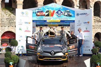 Fabrizio Jr Andolfi, Andrea Casalini (Renault Clio R3T, #23 Renault Sport Tecnologies);, CAMPIONATO ITALIANO ASSOLUTO RALLY SPARCO