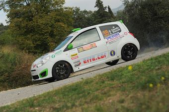 Andrea Carella, Enrico Bracchi (Renault Twingo R2B, #35 Meteco Corse);, CAMPIONATO ITALIANO ASSOLUTO RALLY SPARCO