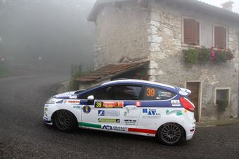 Jacopo Trevisani, Nicolo Ventoso (Ford Fiesta R2B, #39);, CAMPIONATO ITALIANO ASSOLUTO RALLY SPARCO