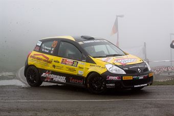 Ivan Ferrarotti, Manuel Fenoli (Renault Clio R3C, #20 Best Racing Team);, CAMPIONATO ITALIANO ASSOLUTO RALLY SPARCO