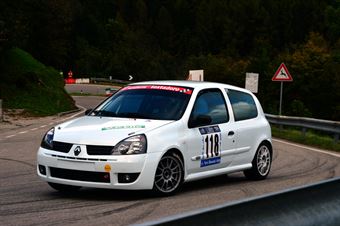 Roberto Bopscariol (Sc. Testadoro – Renault Clio RS # 118), CAMPIONATO ITALIANO VELOCITÀ MONTAGNA