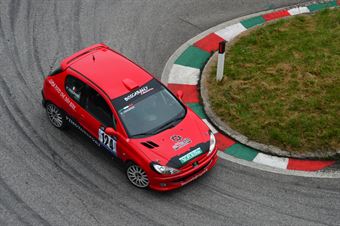 Mattia Casagrande (Vimotorsport – Peugeot 206 RC # 124), CAMPIONATO ITALIANO VELOCITÀ MONTAGNA