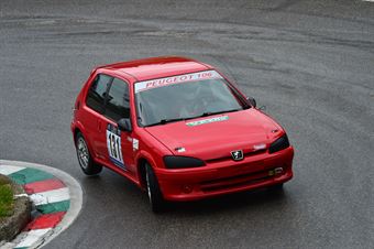 Stefano Maso ((Red White – Peugeot 106 Rally # 131), CAMPIONATO ITALIANO VELOCITÀ MONTAGNA