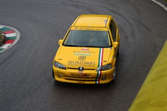 Fabrizio Vettorel (BL Racing – Peugeot 106 Rally # 132), CAMPIONATO ITALIANO VELOCITÀ MONTAGNA