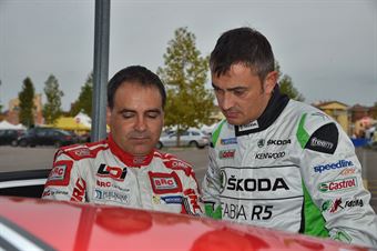 Lorenzo Granai (Ford Fiesta R5 LDI R5 #2, Movisport), Guido D’amore (Skoda Fabia R5 #3, Car Racing), CAMPIONATO ITALIANO ASSOLUTO RALLY SPARCO