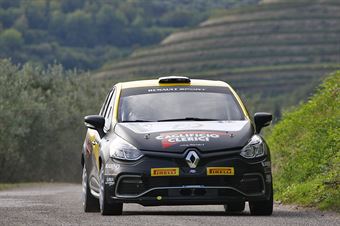 Ivan Ferrarotti, Manuel Fenoli (Renault New Clio R3T #11, Movisport), CAMPIONATO ITALIANO ASSOLUTO RALLY SPARCO