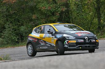 Ivan Ferrarotti, Manuel Fenoli (Renault New Clio R3T #11, Movisport), CAMPIONATO ITALIANO ASSOLUTO RALLY SPARCO