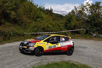 Luca Panzani, Sara Baldacci (Renault Twingo R3T #12, Sc Pistoia Corse), CAMPIONATO ITALIANO ASSOLUTO RALLY SPARCO