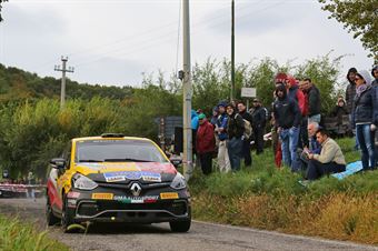 Luca Panzani, Sara Baldacci (Renault Twingo R3T #12, Sc Pistoia Corse), CAMPIONATO ITALIANO ASSOLUTO RALLY SPARCO