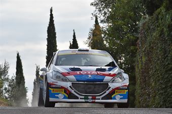 Michele Tassone, Daniele Michi (Peugeot 208 T16 R5 #6), CAMPIONATO ITALIANO ASSOLUTO RALLY SPARCO