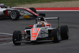 Mauricio Baiz (Vincenzo Sospiri Racing Srl,Tatuus F.4 T014 Abarth #14) , ITALIAN F.4 CHAMPIONSHIP