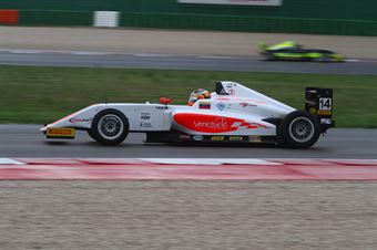 Mauricio Baiz (Vincenzo Sospiri Racing Srl,Tatuus F.4 T014 Abarth #14) , ITALIAN F.4 CHAMPIONSHIP
