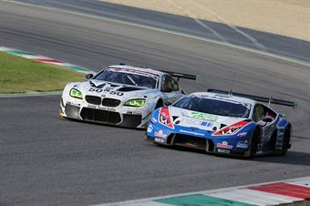 Frassineti Gattuso (Ombra Srl,Lamborghini Huracan GT3 #12), Alessandro Zanardi (BMW Team Italia,BMW M6 SGT3 #50) , ITALIAN GRAN TURISMO CHAMPIONSHIP