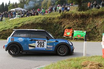 Francesco Savoia BMW Mini Cooper JWC #203 (Sc Gretaracing Motorsport), CAMPIONATO ITALIANO VELOCITÀ MONTAGNA