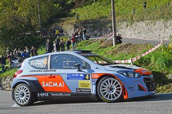 Corrado Fontana, Nicola Arena (Hyundai I20 WRC #4, Bluthunder Racing Italy), TROFEO ITALIANO RALLY