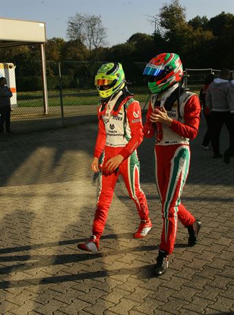 Mick Schumacher (Prema Power Team,Tatuus F.4 T014 Abarth #5),Juri Vips (Prema Power Team,Tatuus F.4 T014 Abarth #44), ITALIAN F.4 CHAMPIONSHIP