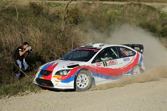 Luciano Cobbe, Fabio Turco (Ford Focus WRC #5, Meteco Corse Srl), TROFEO RALLY TERRA