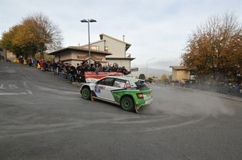 Alessandro Taddei, Andrea Gaspari (Skoda Fabia R5 #10, Car Racing), CAMPIONATO ITALIANO RALLY TERRA