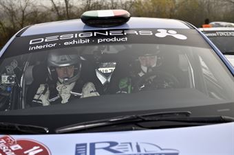 Luca Hoelbling, Federico Fiorini (Hyundai i20 R5 #14, Movisport), CAMPIONATO ITALIANO RALLY TERRA