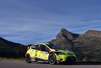 Matteo Dapra, Fabio Andrian (Ford Fiesta WRC #9, GDA Communication), TROFEO ITALIANO RALLY