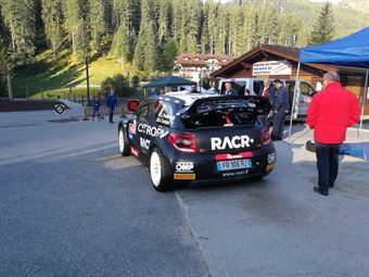 Luca Pedersoli, Anna Tomasi (Citroen DS3 WRC #3), TROFEO ITALIANO RALLY