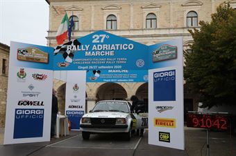 Marafon Ennio, Paccagnella Andrea (Opel Ascona B, #207), CAMPIONATO ITALIANO RALLY TERRA STORICO