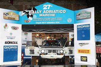 Temeroli Simone,Mainardi Gianluca(Ford Escort,San Marino,#206), CAMPIONATO ITALIANO RALLY TERRA STORICO