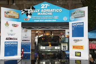 Turchi Pietro,Donati Francesco(Fiat 125,Team Bassano,#211), CAMPIONATO ITALIANO RALLY TERRA STORICO