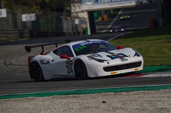 Baratto Jacopo Aramis Bacci Alessio, Ferrari 458 Challenge GTCUP #334, SR&R, CAMPIONATO ITALIANO GRAN TURISMO