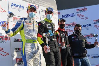 Podium race 2 TCR Italy, TCR ITALY TOURING CAR CHAMPIONSHIP 