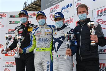 Podium TCR Italy race 1, TCR ITALY TOURING CAR CHAMPIONSHIP 