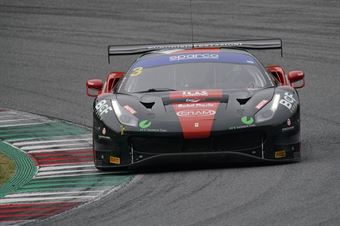 Agostini Riccardo Vebster Daniel, Ferrari 488 GT3 Evo GT3 PRO Easy Race #3   Free practice , CAMPIONATO ITALIANO GRAN TURISMO