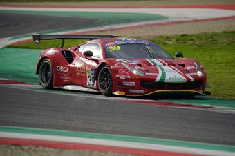Han Huilin Leo Gai Stefano, Ferrari 488 GT3 Evo GT3 PRO AM AF Corse #39   Race 1 , CAMPIONATO ITALIANO GRAN TURISMO