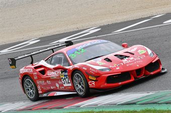 Marzialetti Giammarco Donno Eliseo, Ferrari 488 Challenge Evo GTCUP AM Best Lap #312   Free practice , CAMPIONATO ITALIANO GRAN TURISMO