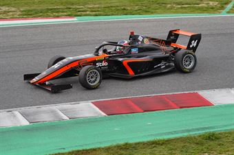 Stenshorne Martinus, Tatuus F.4 T421 Van Amersfoort Racing #34   Free practice 1 , ITALIAN F.4 CHAMPIONSHIP