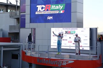 PODIO AM RACE 1 , TCR ITALY TOURING CAR CHAMPIONSHIP 