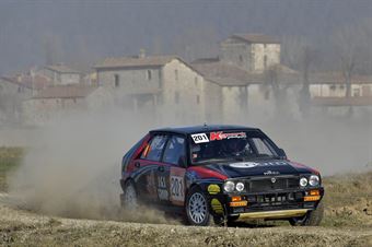 ’’LUCKY’’, PONS Fabrizia, Lancia Delta Integrale, #201, CAMPIONATO ITALIANO RALLY TERRA STORICO