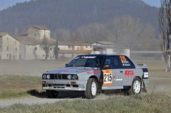 BARTOLINI Sergio, DEL SORDO Federica,  BMW M3, #215, CAMPIONATO ITALIANO RALLY TERRA STORICO
